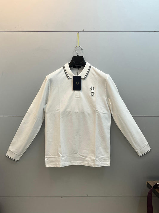 "Fred Perry full sleeve T-shirt with iconic logo and classic design" 